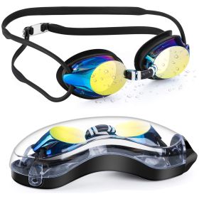 Oribox Dynamics Swim Goggles; Anti Fog Clear No Leaking Swimming Goggles For Adult Men Women
