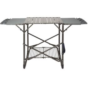 Aluminum Grill Stand with Adjustable Shelf