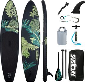 Susiebay Inflatable Paddle Board ;  11ft Stand UP Paddle Board Traveling Board ;  Sup Board