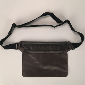 Waterproof Swimming Bag; Ski Drift Diving Shoulder Waist Pack Bag Underwater Mobile Phone Bags Case Cover For Beach Boat Sports (Color: Black)
