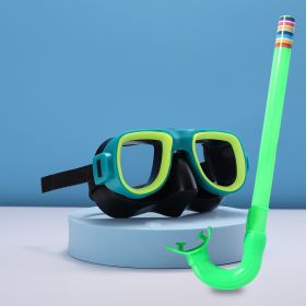 1set Kids Diving Glasses Diving Toys Multi-color (Color: Green)