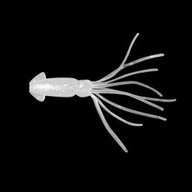 10pcs Simulation Small Squid Freshwater Lure Soft Bait; Various Colors Available (Color: Luminous)