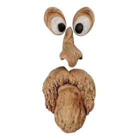 Resin Old Man Tree Hugger Bark Ghost Face Decoration Funny Tree Face DÃ©cor For Outdoor Yard Easter (Model: A)